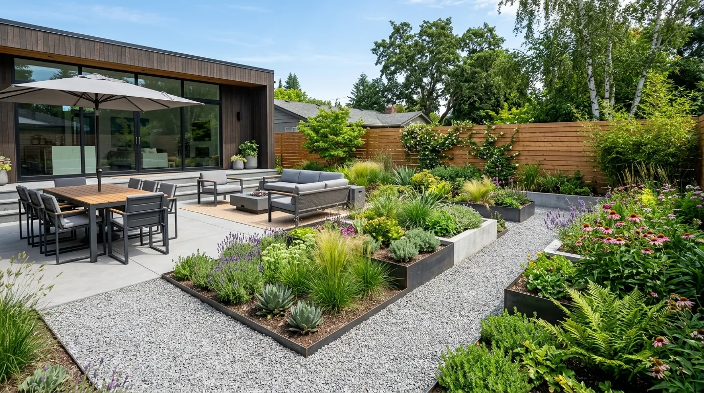 13 Modern Backyard Ideas for a Sleek Outdoor Look